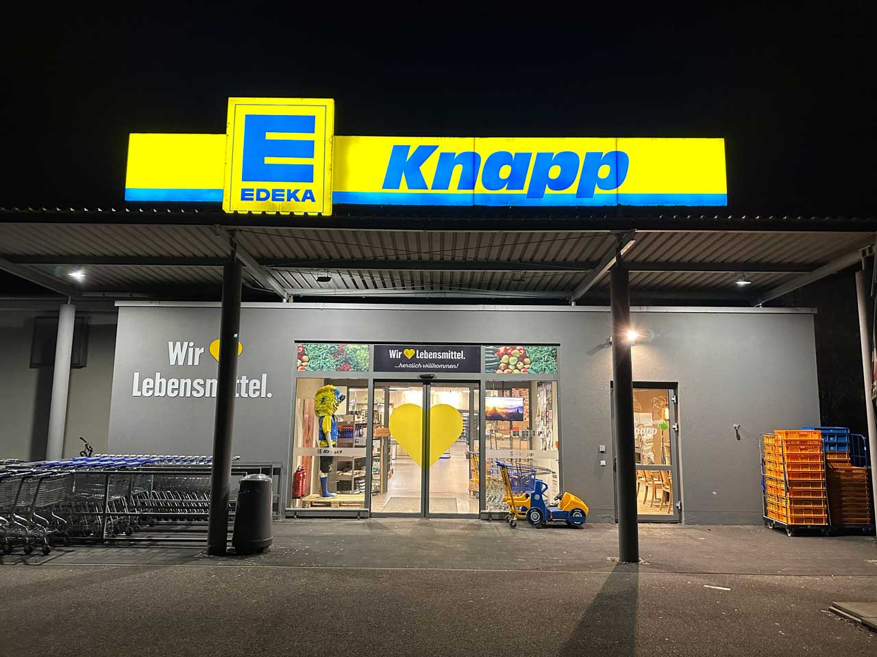 PUDU CC1 im EDEKA-Einsatz