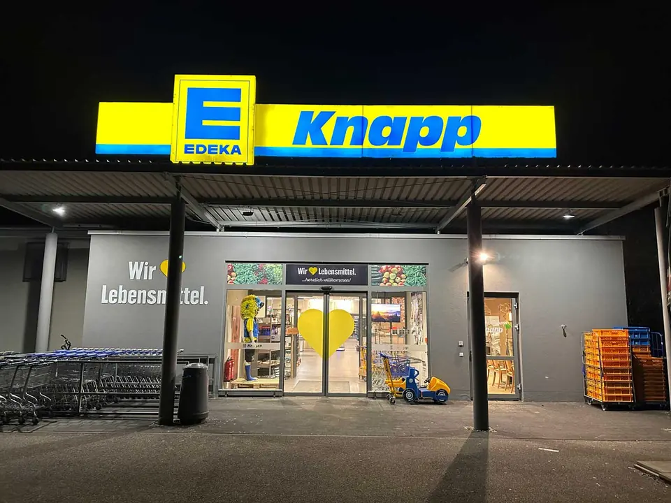 EDEKA-Markt als Referenz für einen Reinigungsroboter-Einsatz